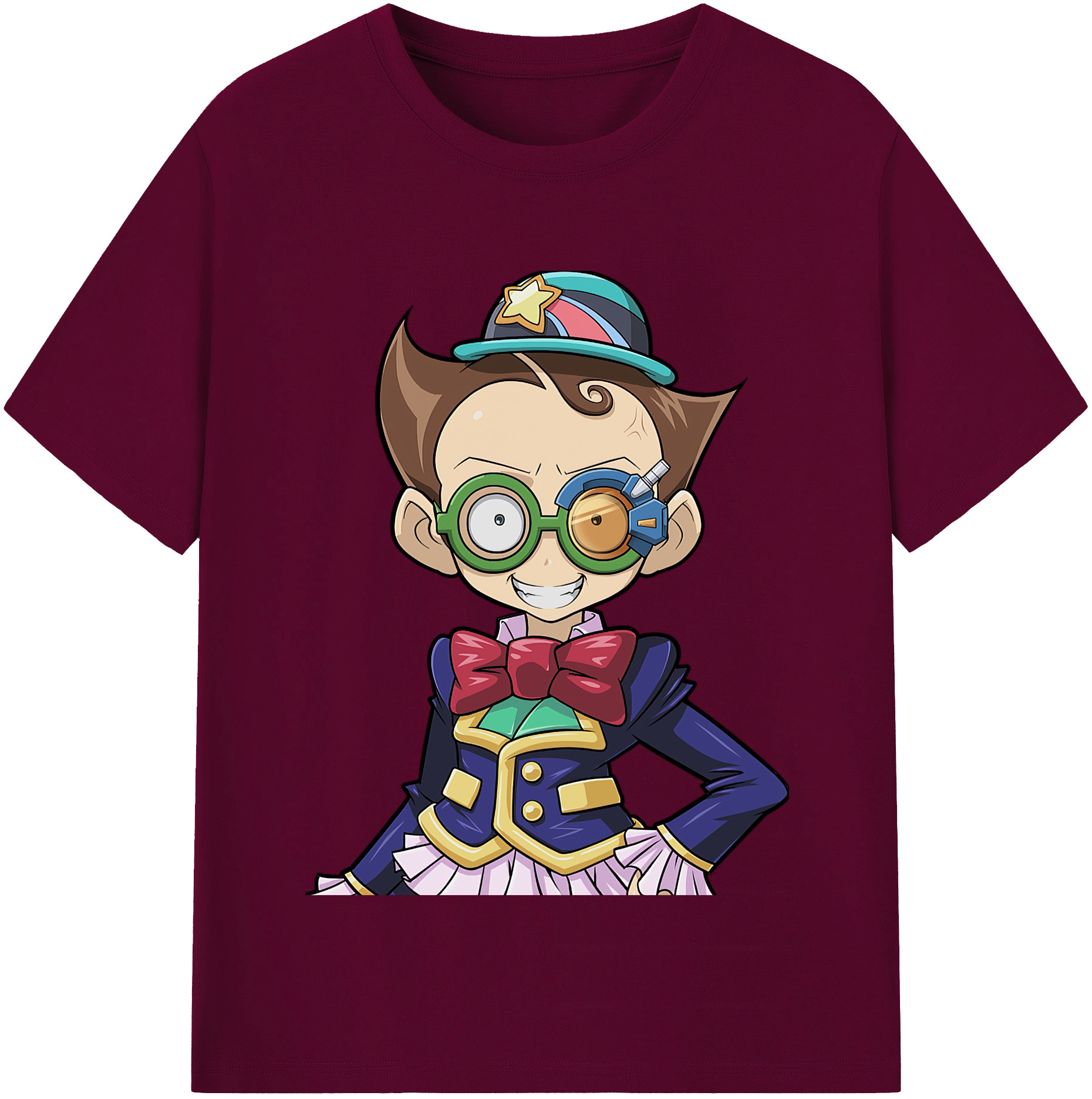 （画像用） 遊☆戯☆王 Yu-Gi-Oh! レディースカジュアルプリントTシャツ（綿100％）